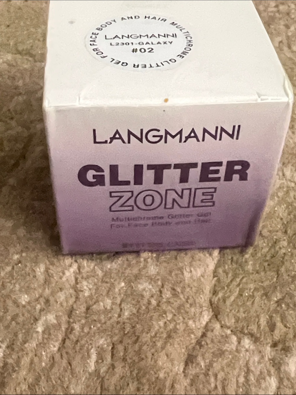 LANGMANNI Glitter Zone Multichrome Glitter - for face and body